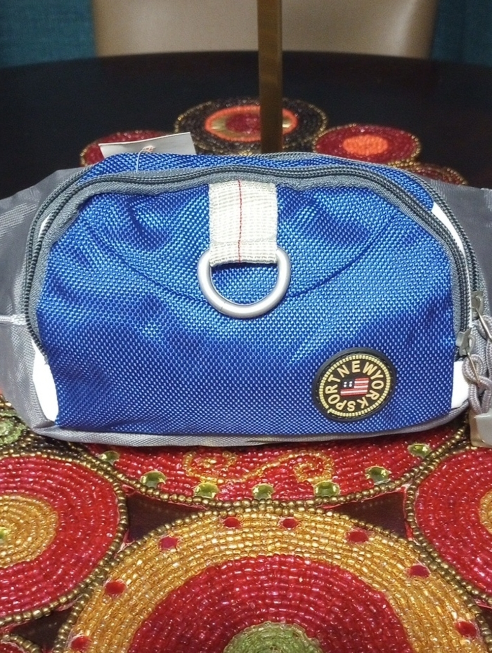 NY Sport Fanny Pack Blue/Gray